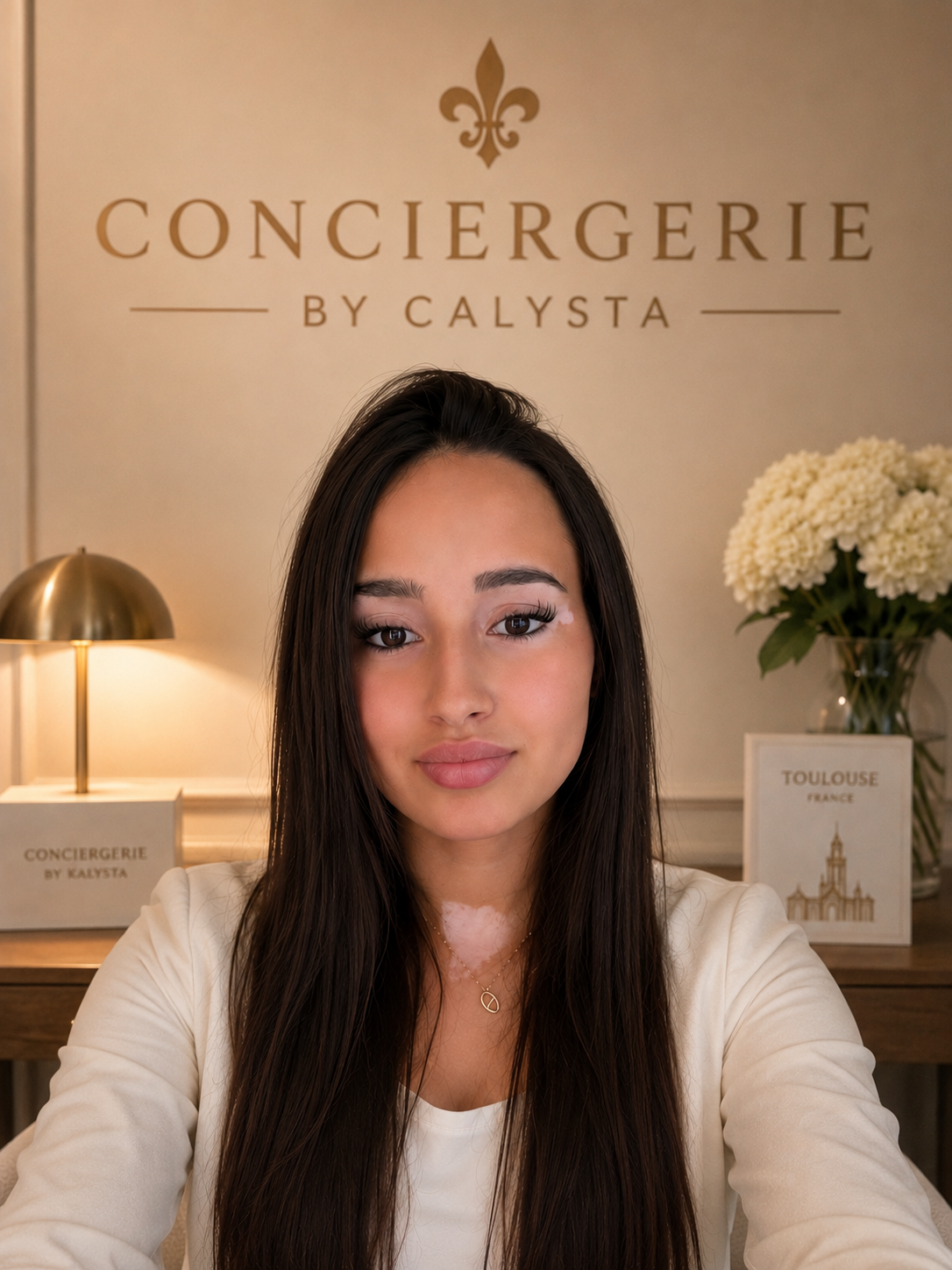 Calysta, fondatrice de Conciergerie By Calysta